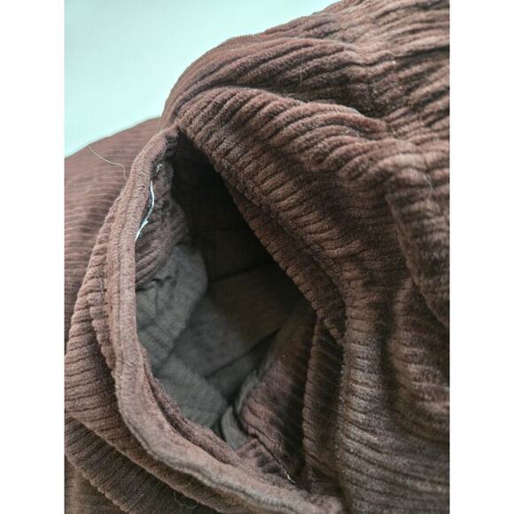 Faherty‎ Burgundy Corduroy Drawstring Shorts Pockets Size Small Mens - Picture 9 of 14